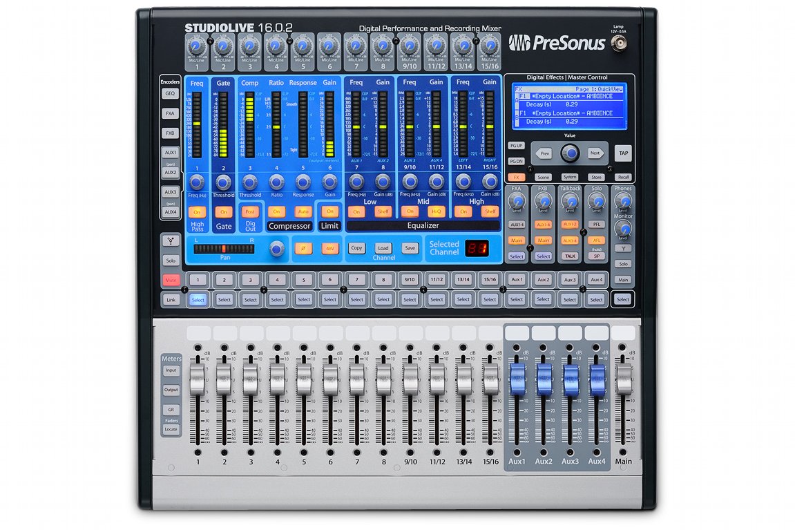 PreSonus StudioLive 16.0.2 ya disponible