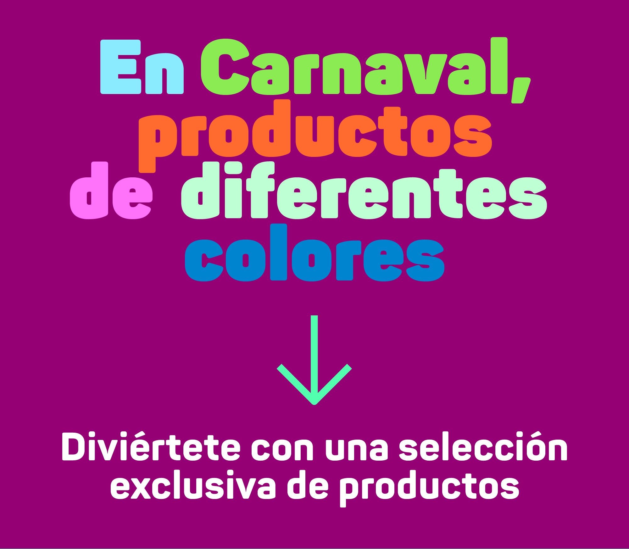 ¡Prepara la mejor fiesta de Carnaval con Microfusa!