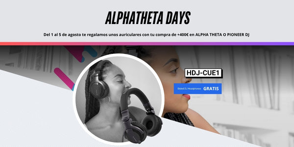 Promoción exclusiva de Pioneer DJ y Alphatheta en Microfusa