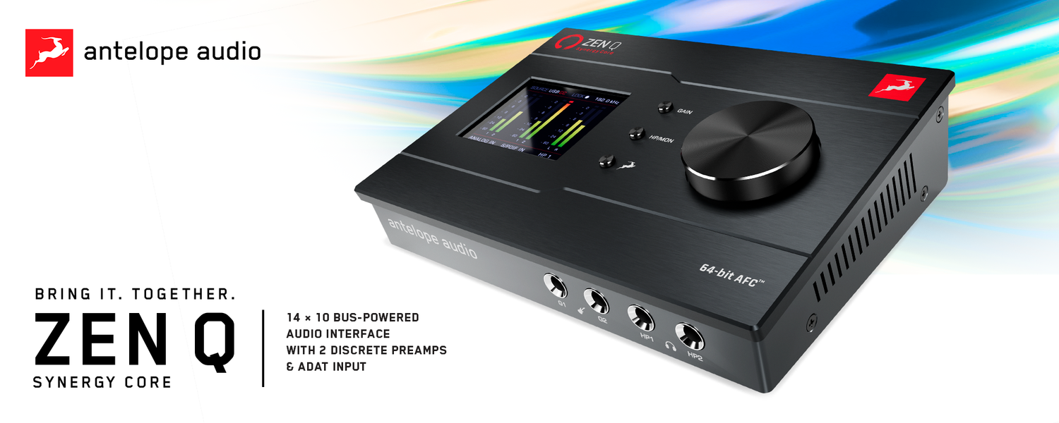 ANTELOPE AUDIO PRESENTA ZEN Q SYNERGY CORE USB
