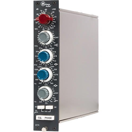 HERITAGE AUDIO 8173 80 Series Mic Pre 4 Band EQ
