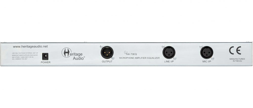 HERITAGE AUDIO HA73EQ ELITE SERIES Mic Preamp DI E
