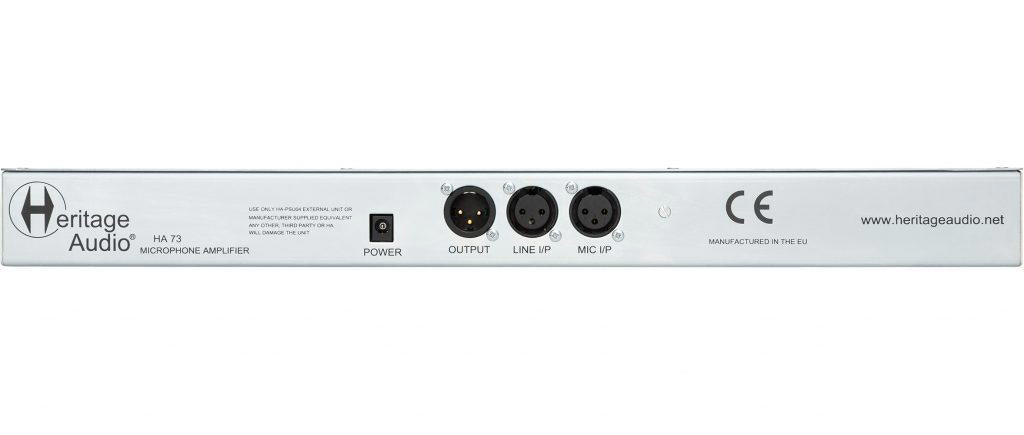 HERITAGE AUDIO HA73 ELITE SERIES Mic Preamp DI in