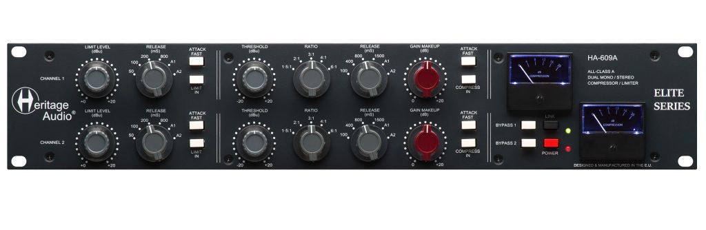 HERITAGE AUDIO HA609A ELITE SERIES Stereo/Dual mon