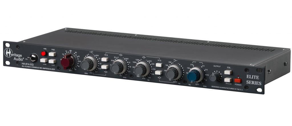 HERITAGE AUDIO HA81A EQ ELITE SERIES