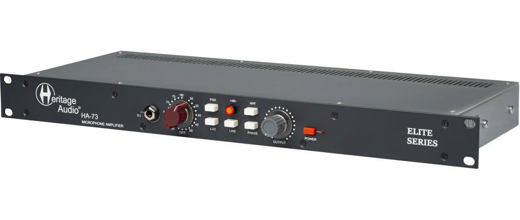 HERITAGE AUDIO HA73 ELITE SERIES Mic Preamp DI in