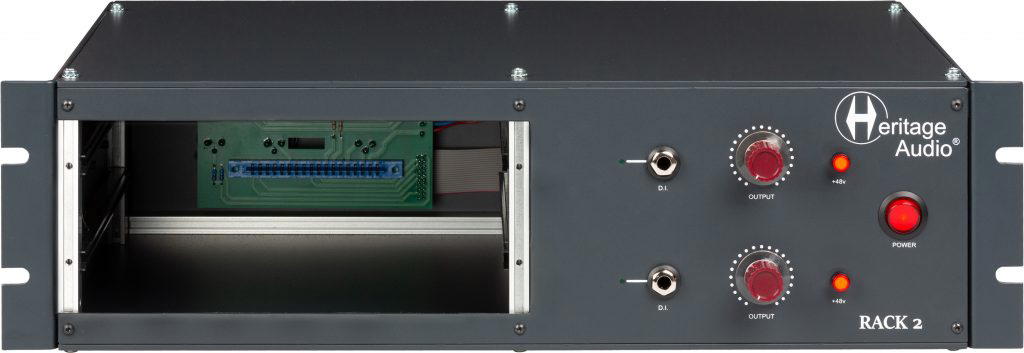 HERITAGE AUDIO Rack for 2 80 Series modules incl P