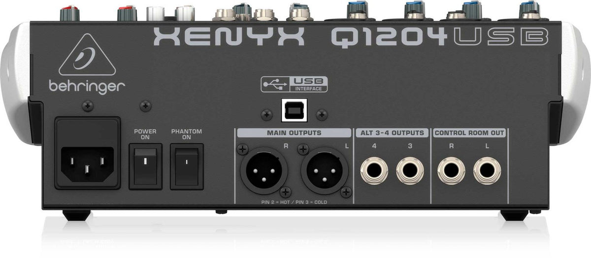 Behringer Xenyx Q1204USB, mesa de mezclas con USB