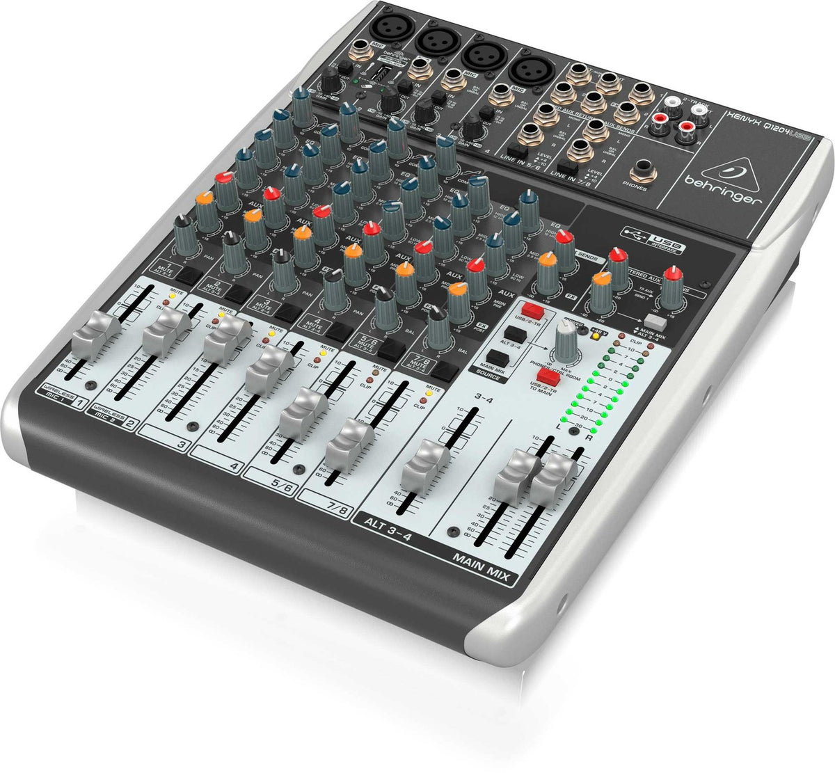 Behringer Xenyx Q1204USB, mesa de mezclas con USB