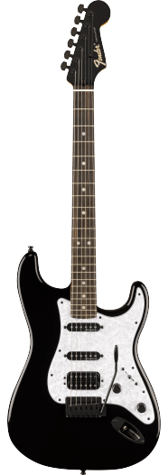 FENDER STRATOCASTER HSS PLAYER FUSION LIMITED BLK