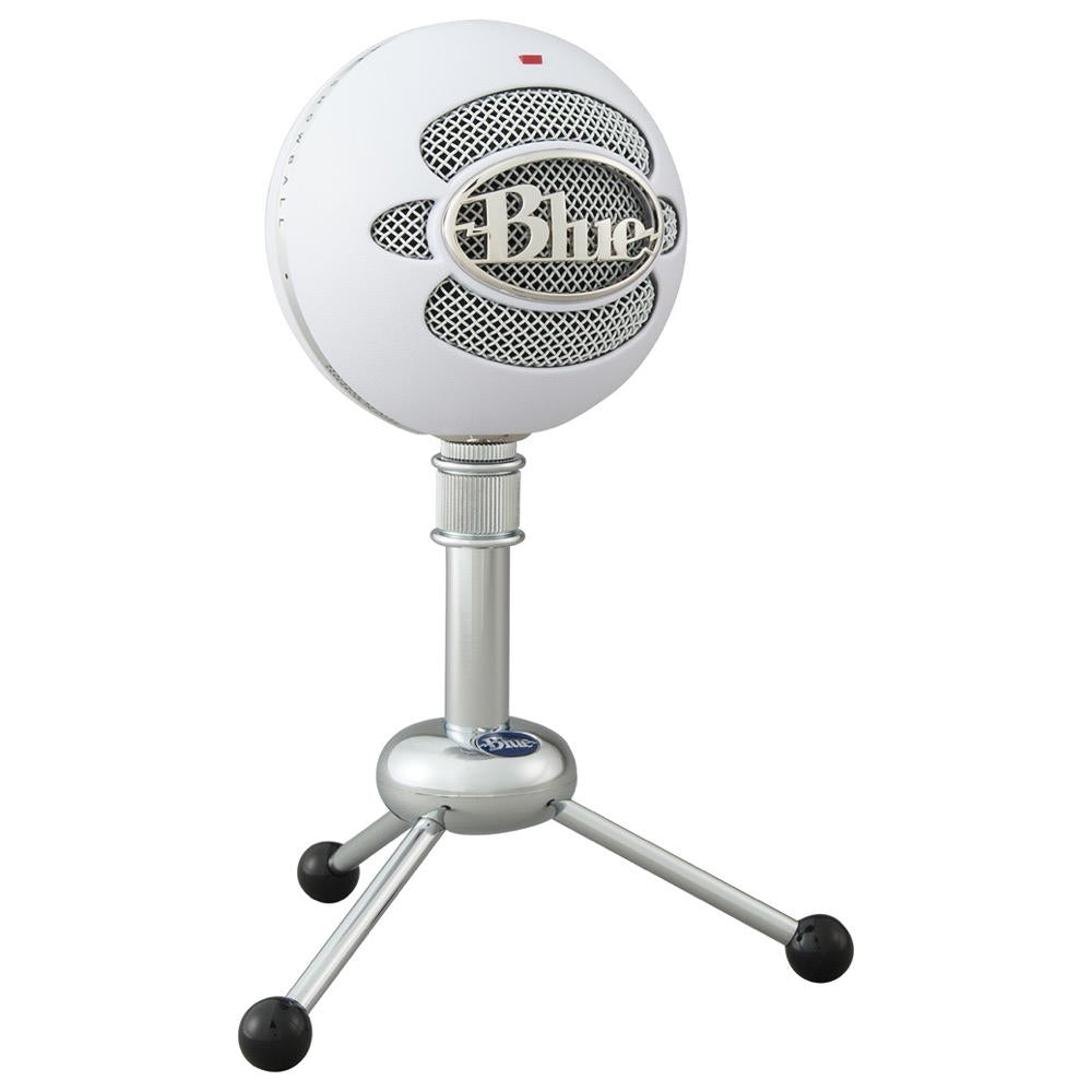 Blue Snowball White