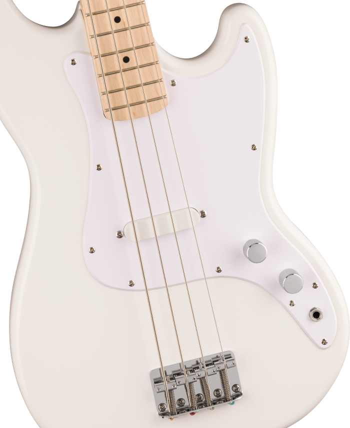SQUIER SONIC BRONCO BASS MN ARTIC WHITE