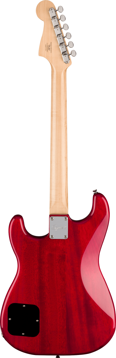 SQUIER PARANORMAL STRATOSONIC CRIMSON RED TRANSPAR