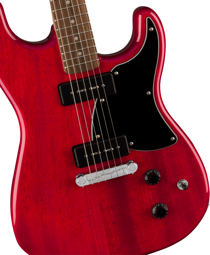 SQUIER PARANORMAL STRATOSONIC CRIMSON RED TRANSPAR