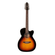 SEAGULL S12 CH CW Spruce Sunburst GT QIT Guitarra electroacústica