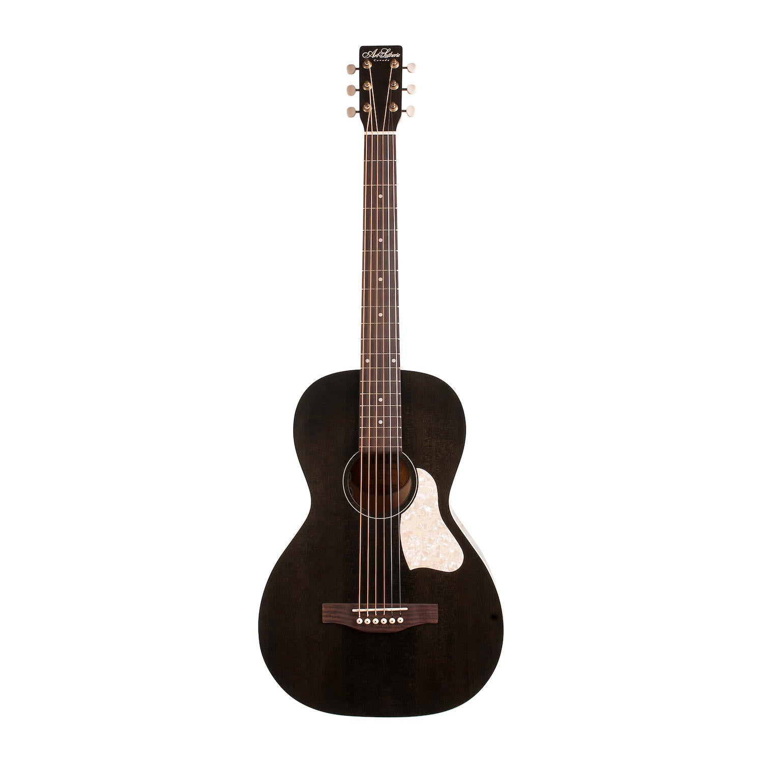 A&L Roadhouse Faded Black A/E Guitarra electroacústica