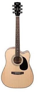 CORT Guitarra Acústica Ad880Ce Nat