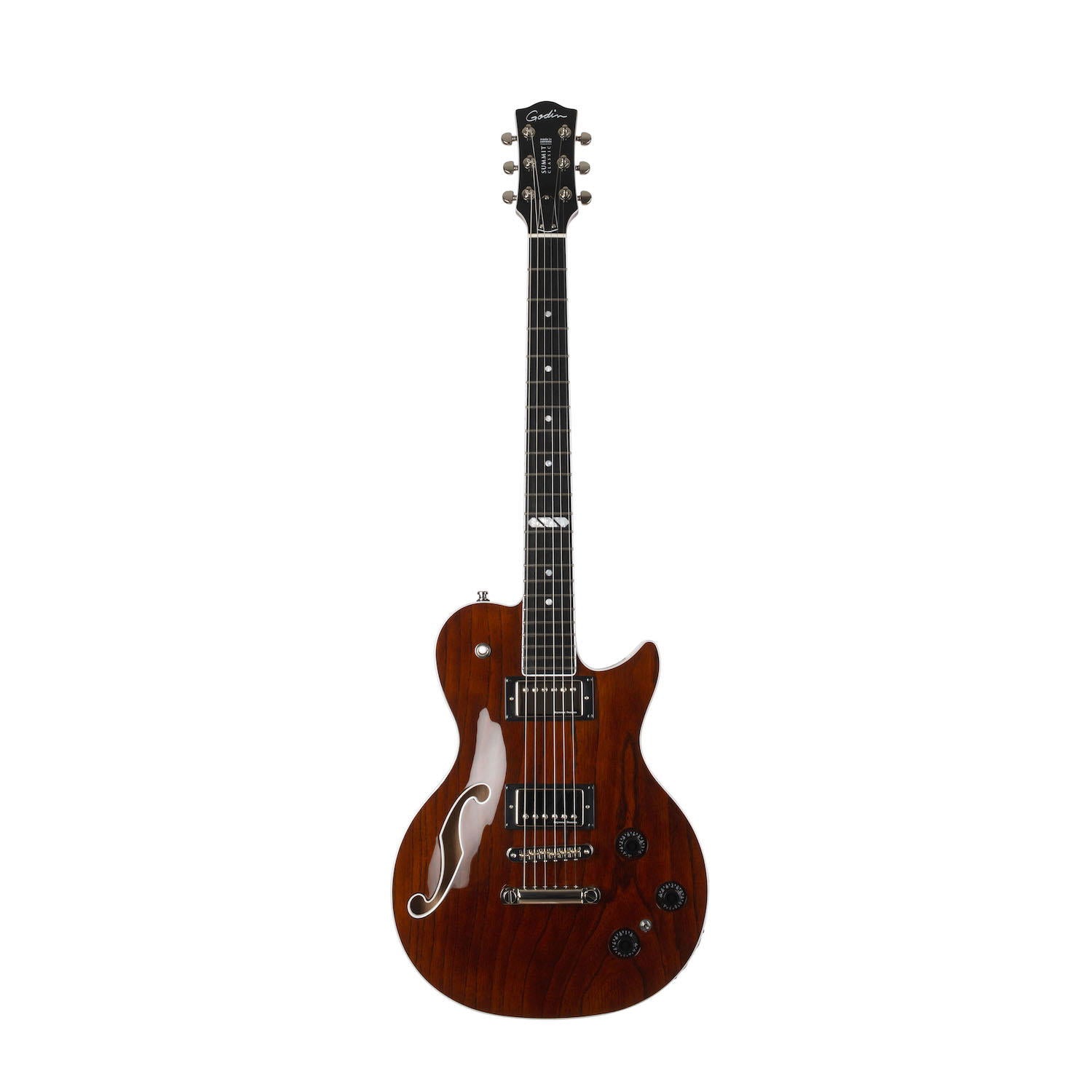 GODIN Summit Classic A/E Havana Brown with Case Guitarra eléctrica