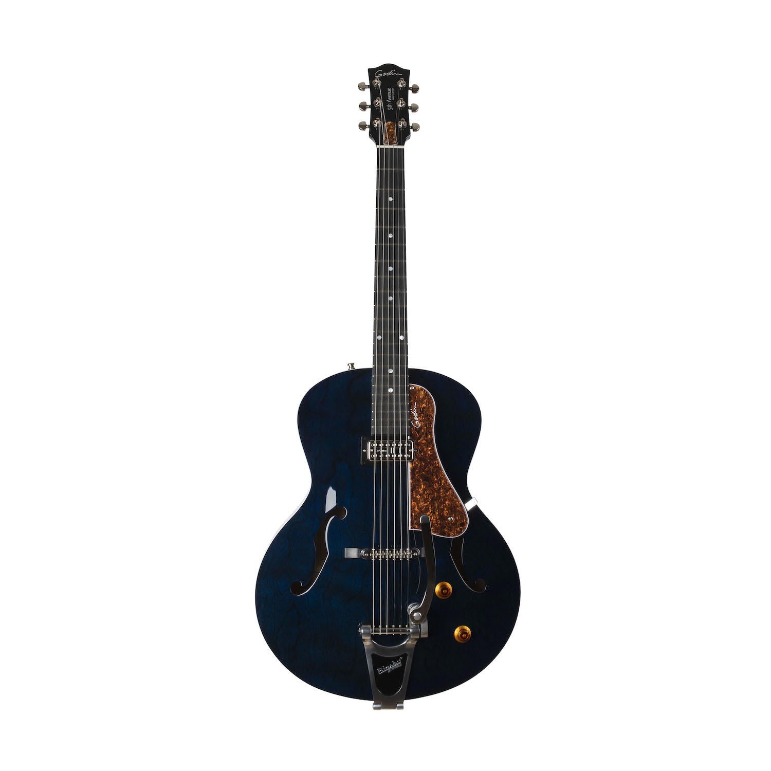 GODIN 5th Avenue Night Club Indigo Blue with TRIC Guitarra Arch Top Jazz