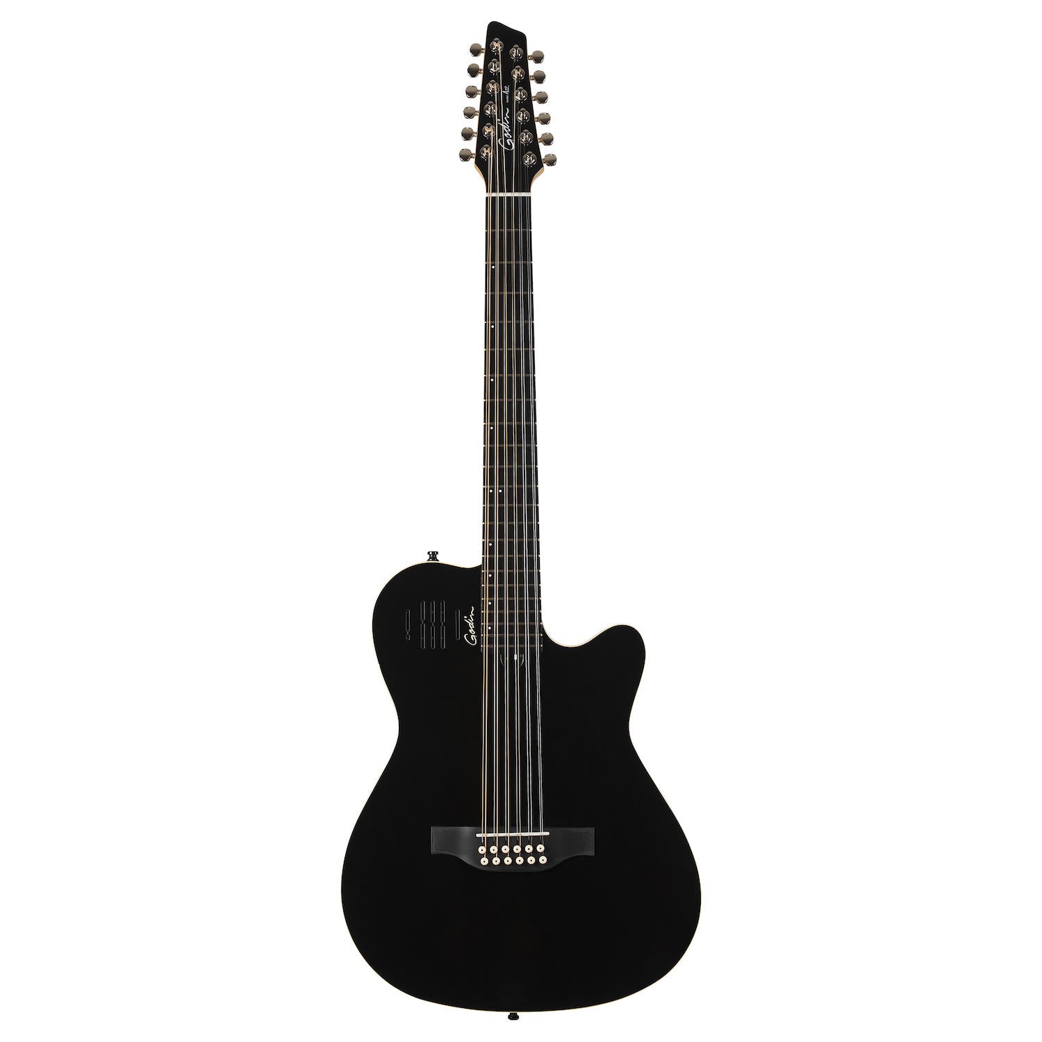 GODIN A12 Black HG with Bag Guitarra electroacústica