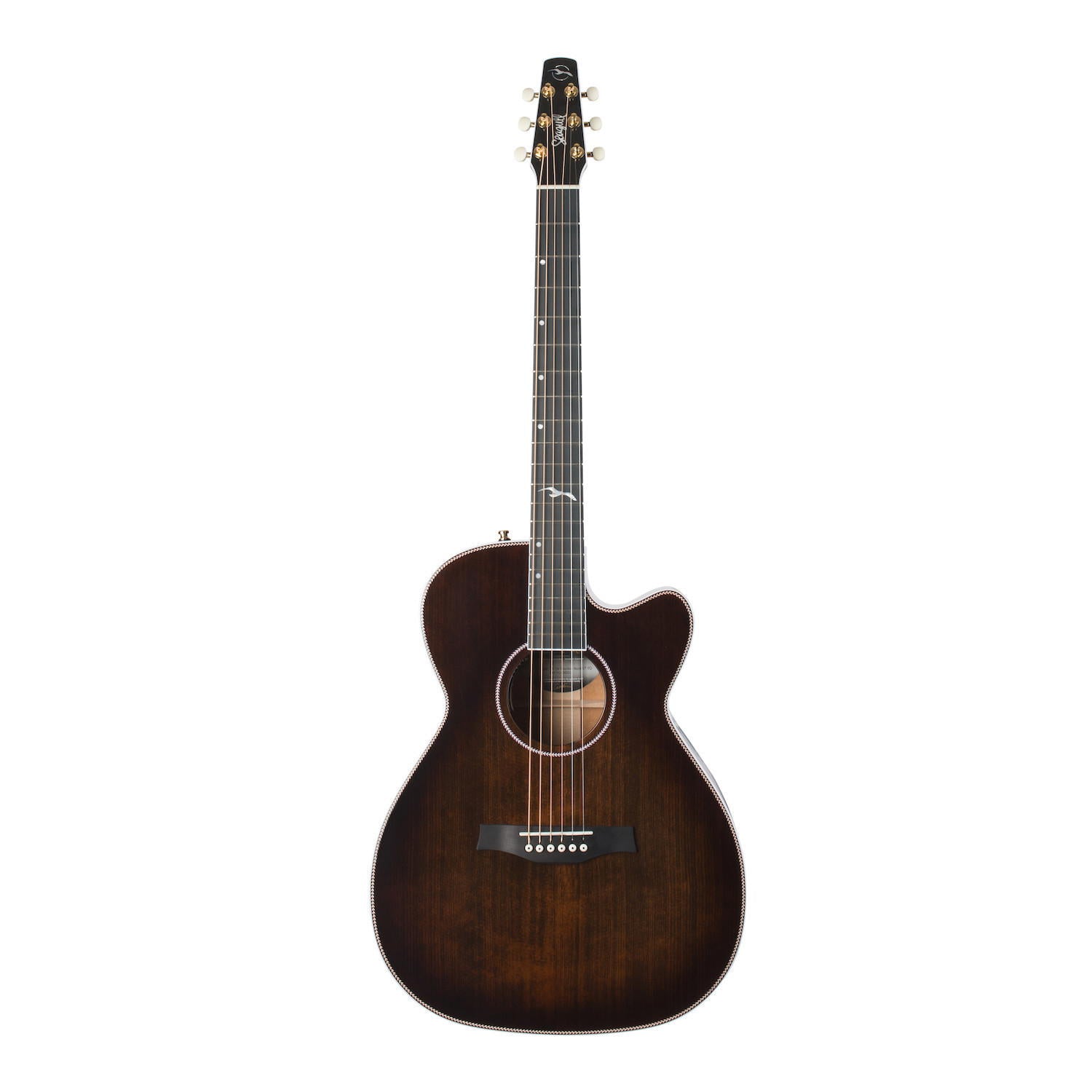 SEAGULL Artist Mosaic CH CW Bourbon Burst GT EQ Guitarra eléctroacústica