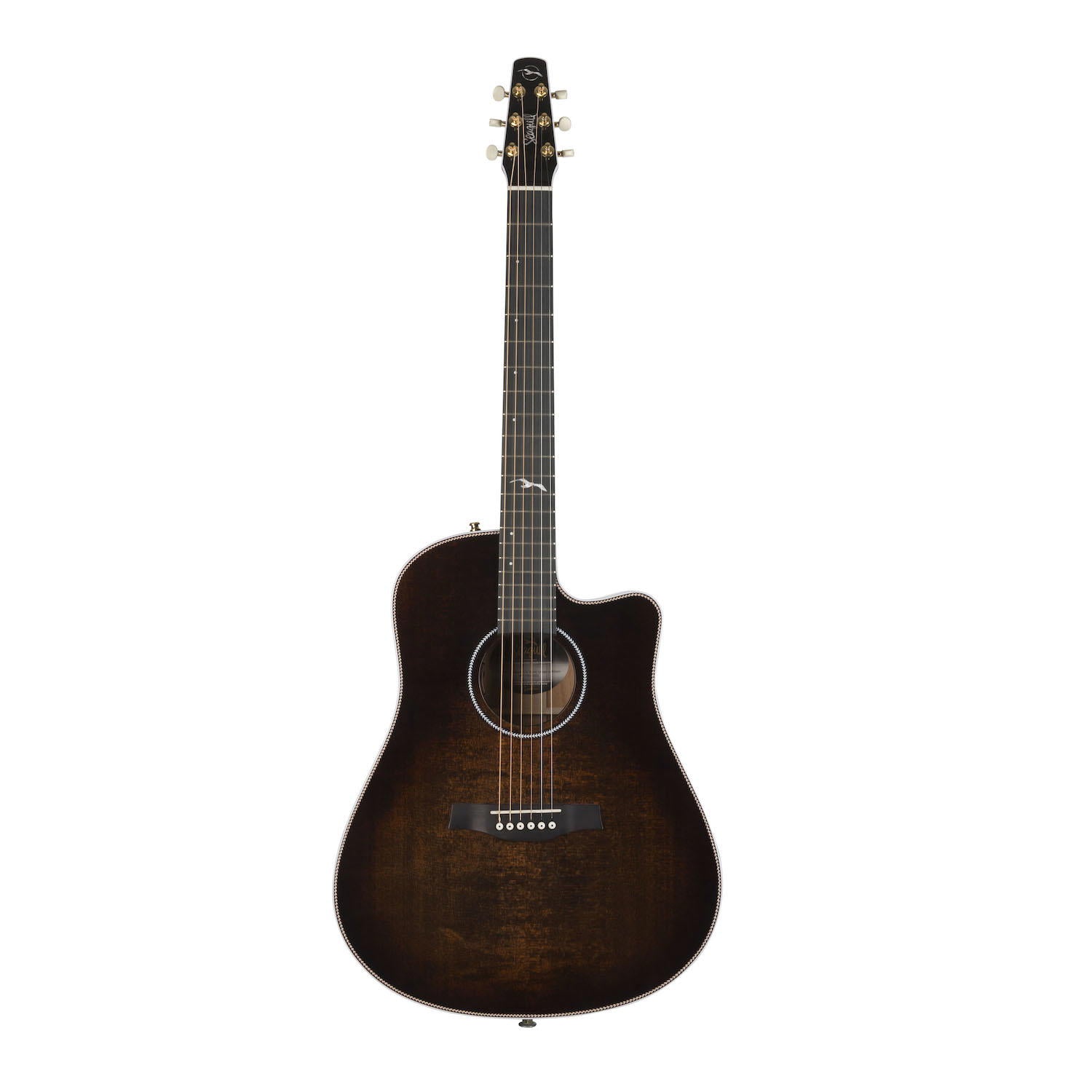 SEAGULL Peppino Signature CW Bourbon Burst w Anthem Guitarra eléctroacústica