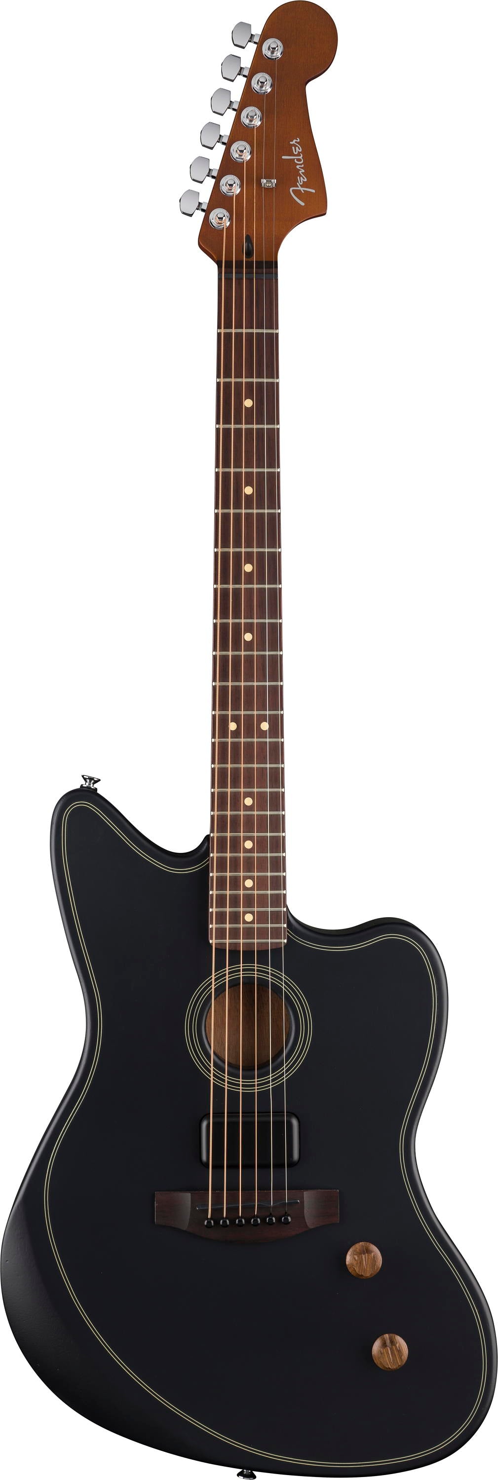 Acoustasonic® Standard Jazzmaster®, Black