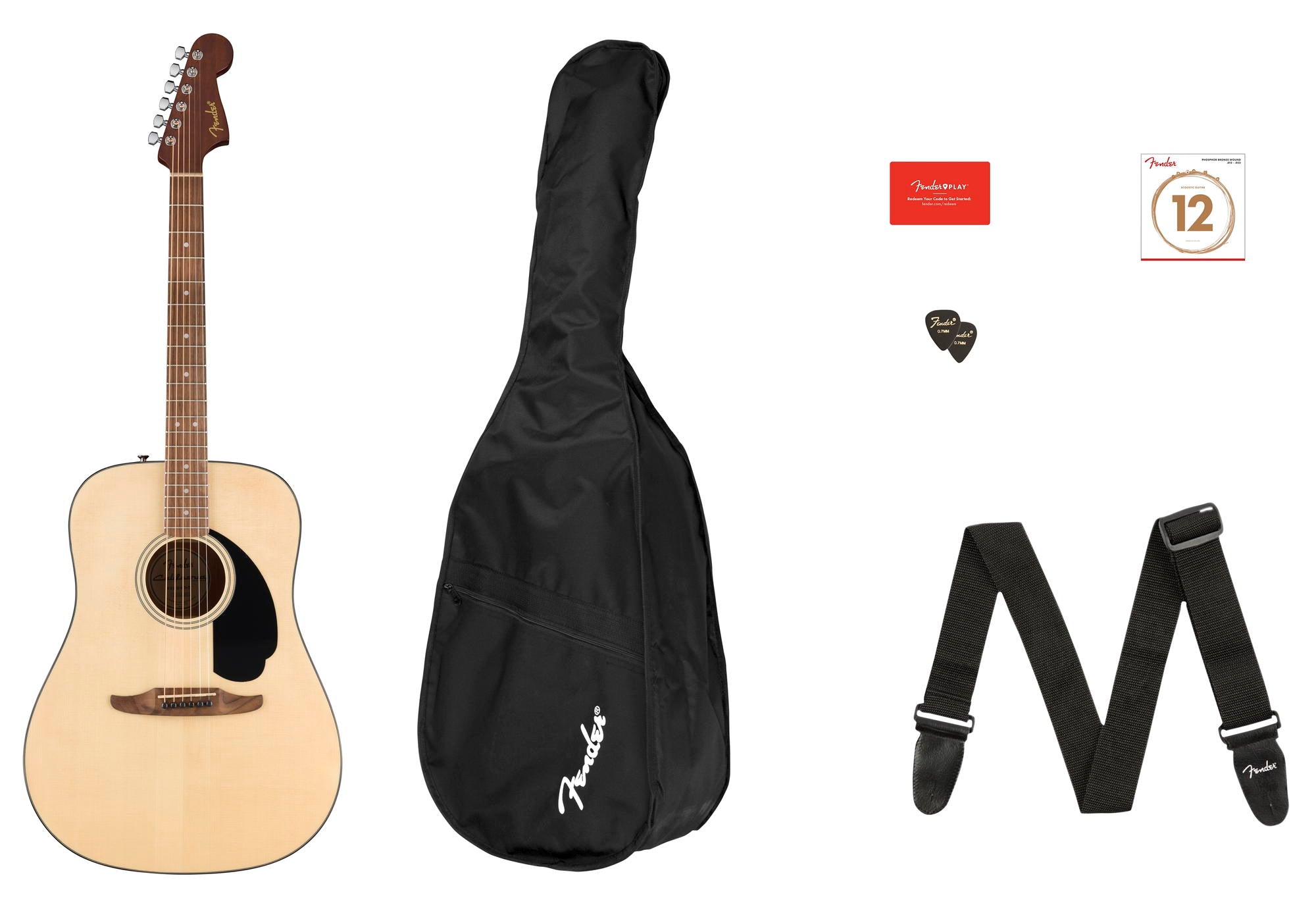 FENDER CALIFORNIA STANDARD REDONDO PACK  NATURAL
