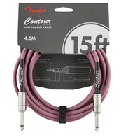 FENDER CABLE CONTOUR 4,5M BURGUNDY MIST