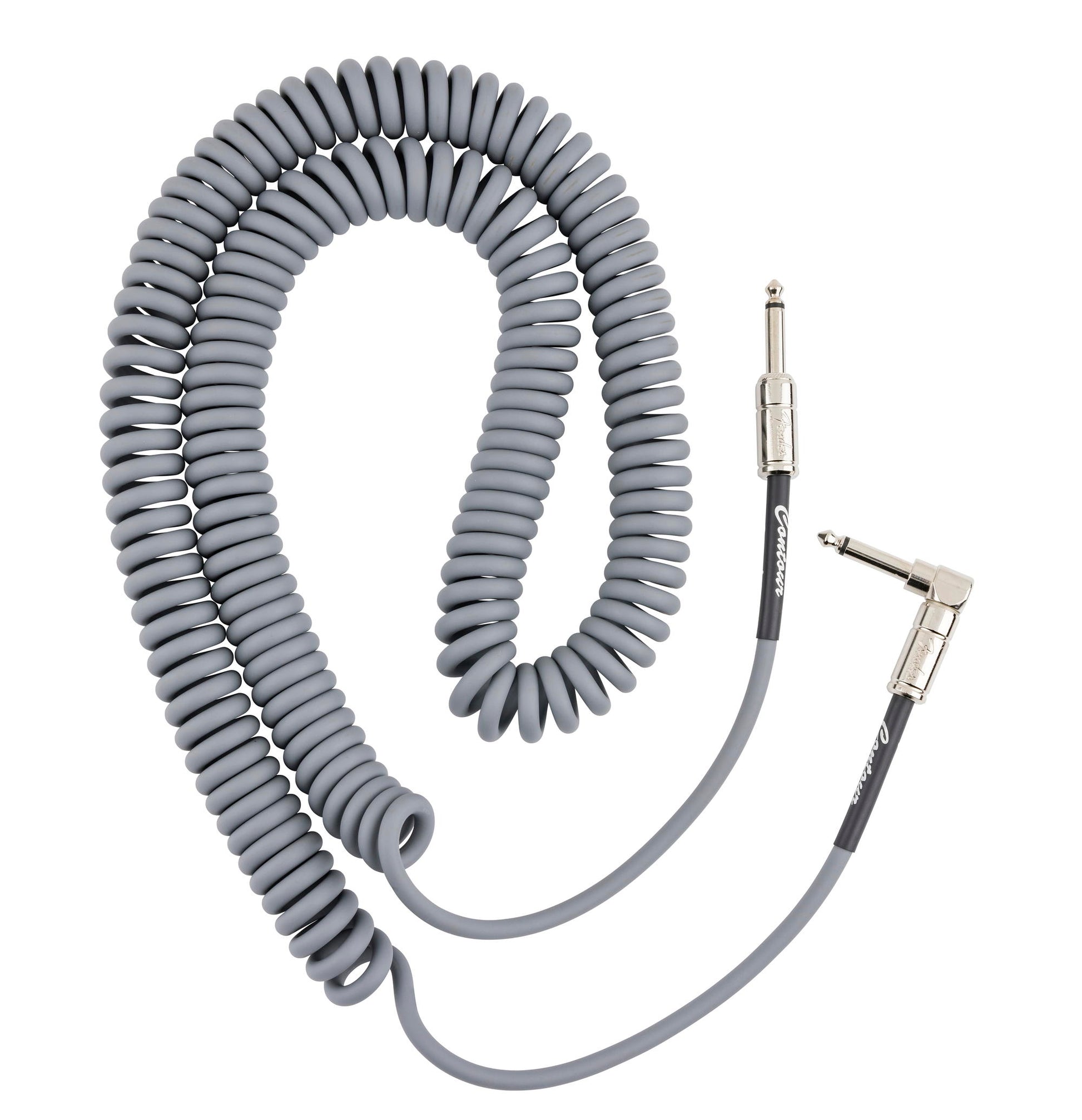 FENDER CABLE CONTOUR 9M COILED INCA SILVER