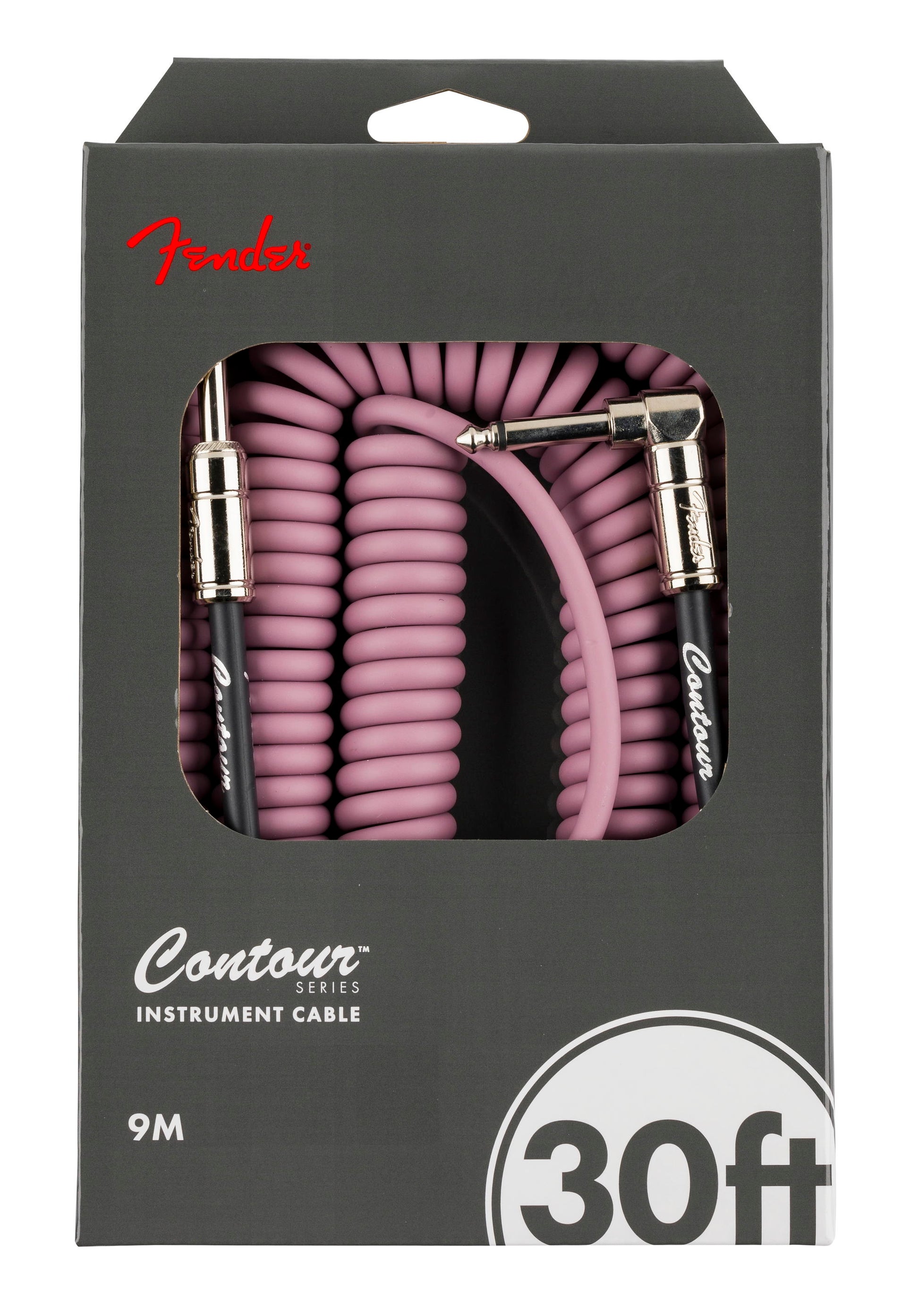 FENDER CABLE CONTOUR 9M BURGUNDY MIST