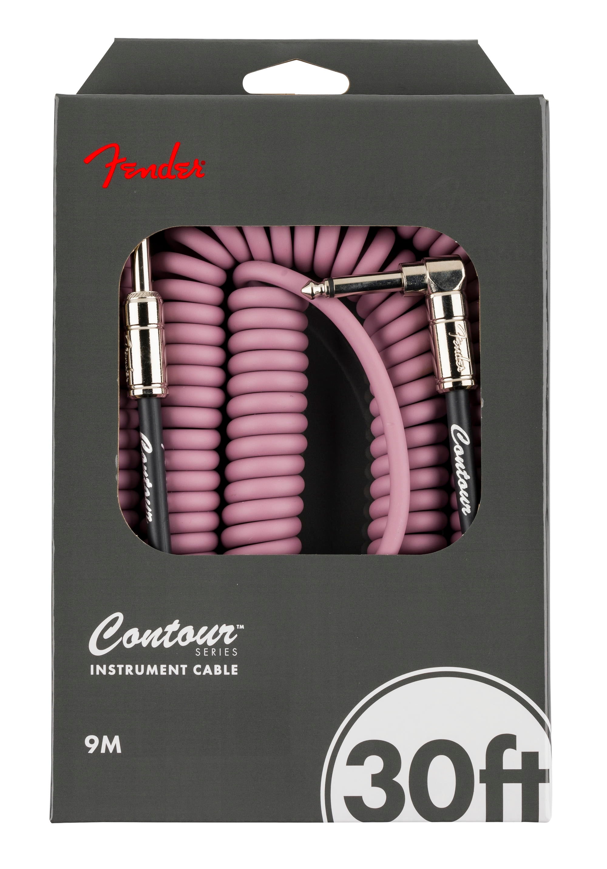 FENDER CABLE CONTOUR 9M BURGUNDY MIST