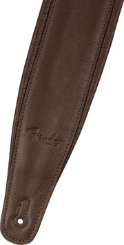 FENDER PREMIUM LEATHER STRAP BROWN