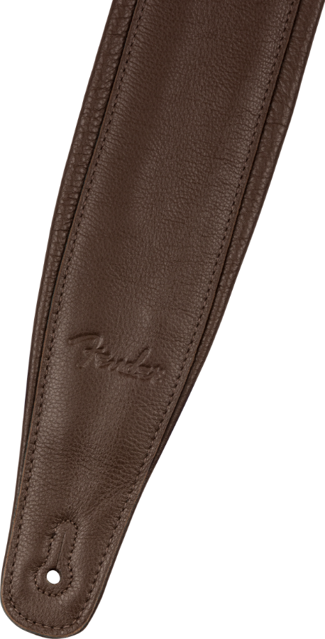 FENDER PREMIUM LEATHER STRAP BROWN