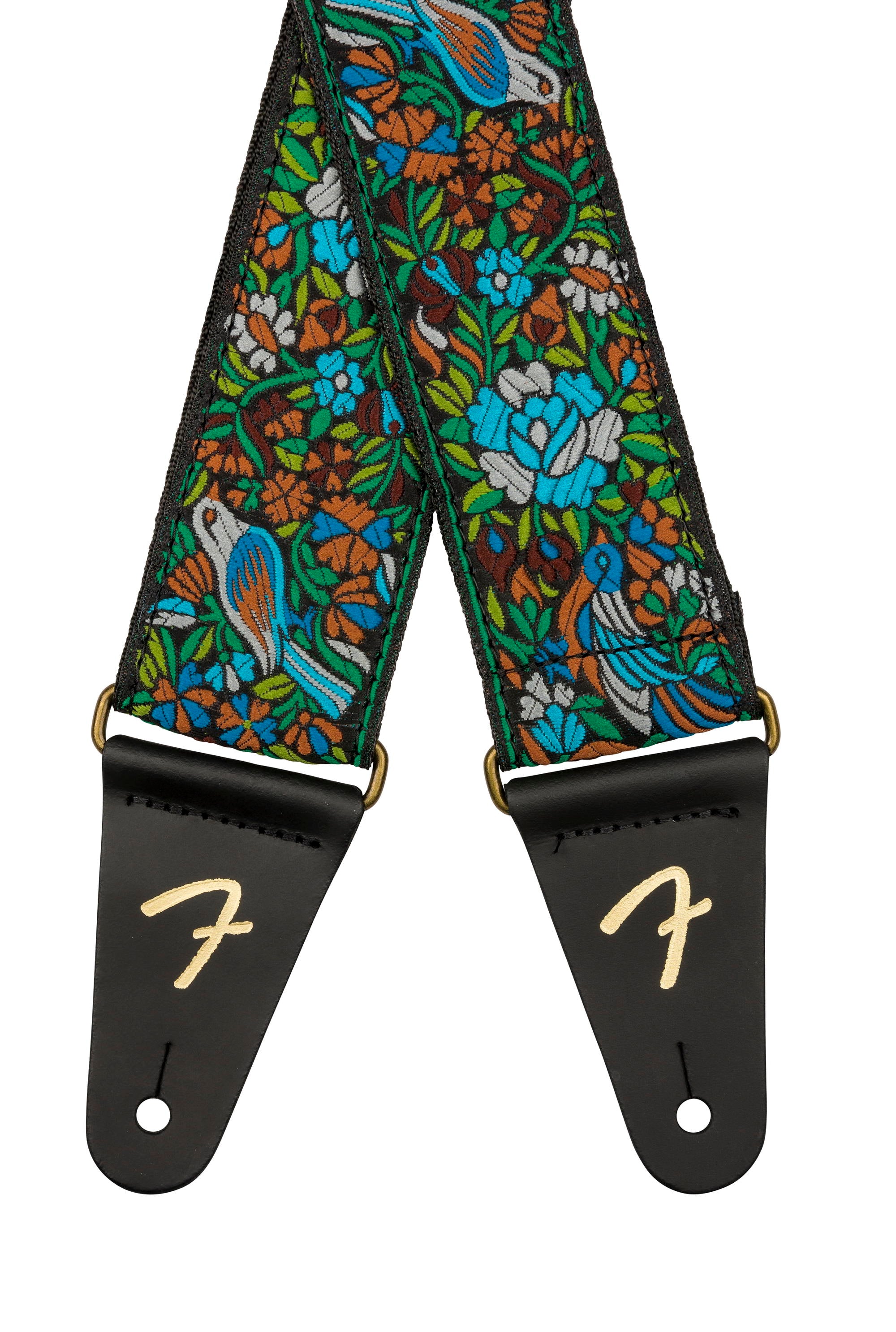 FENDER MOSAIC JACQUARD STRAP GREEN