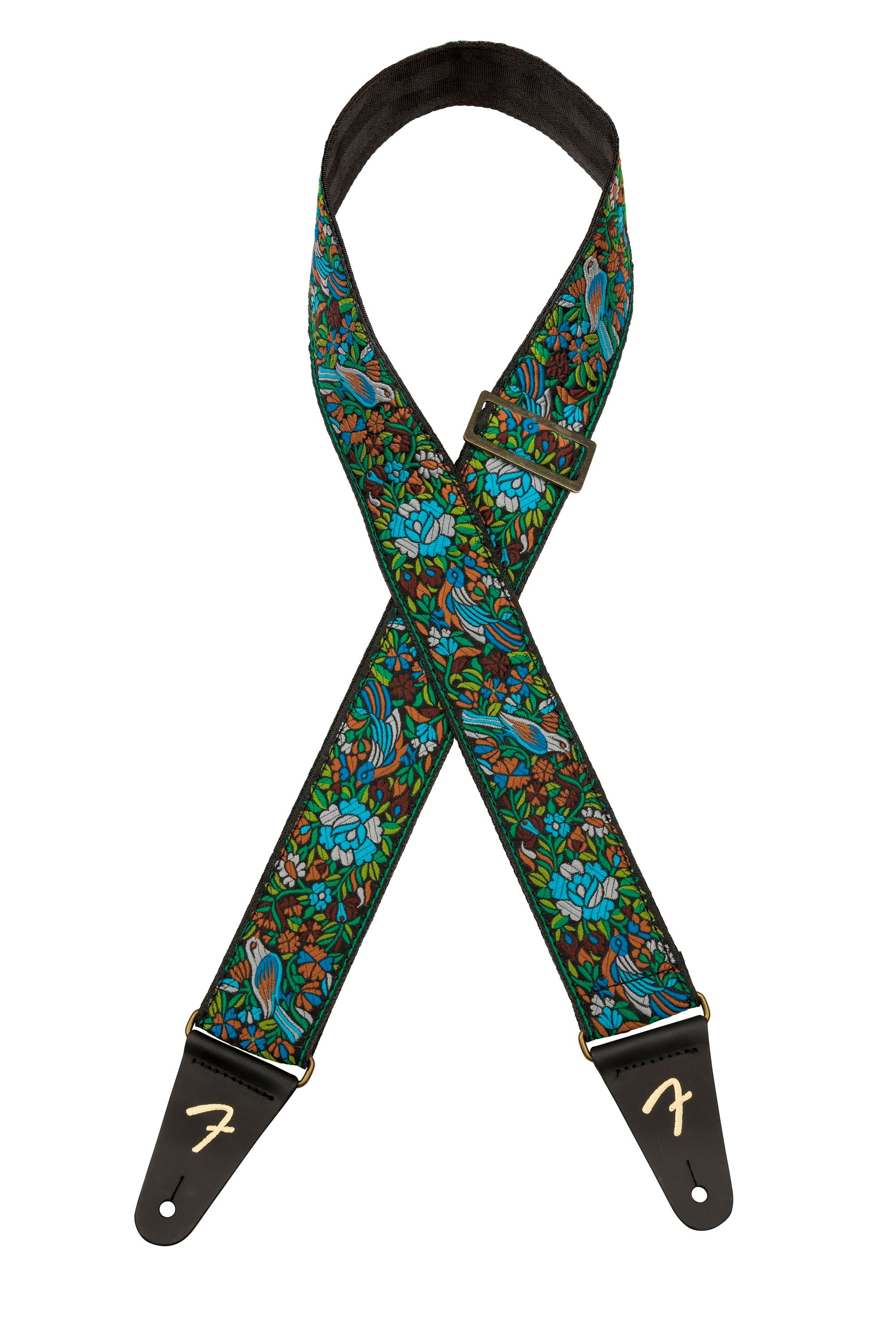 FENDER MOSAIC JACQUARD STRAP GREEN