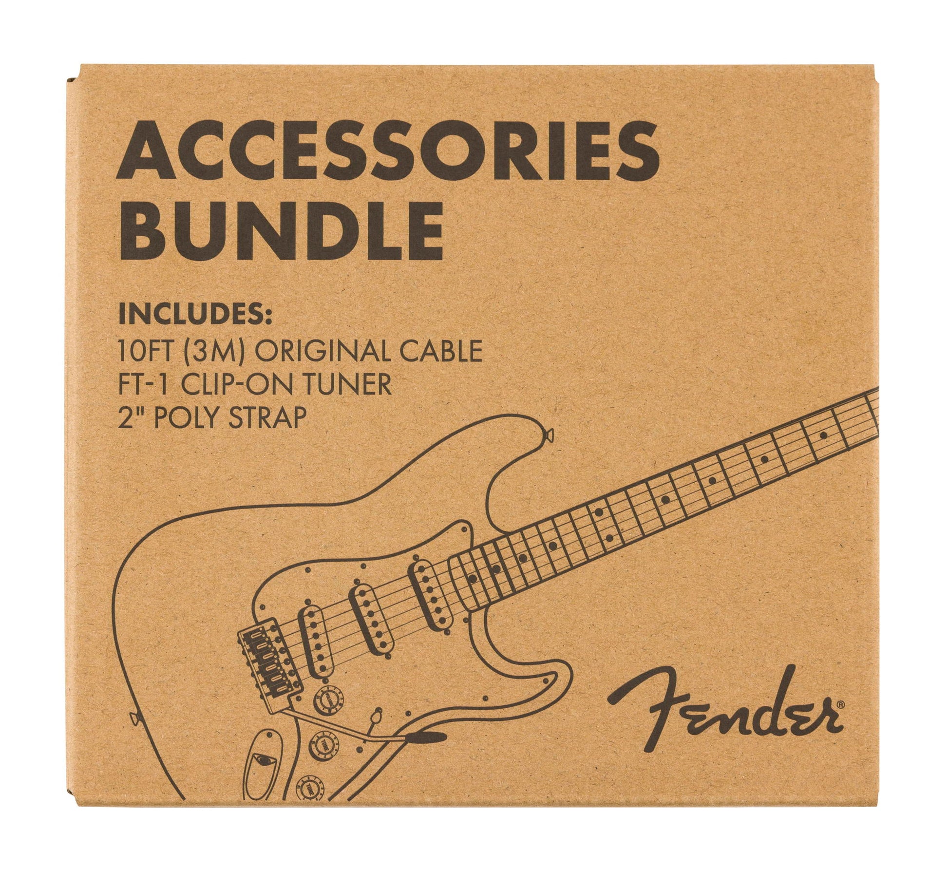 FENDER PACK CON CABLE AFINADOR Y CORREA