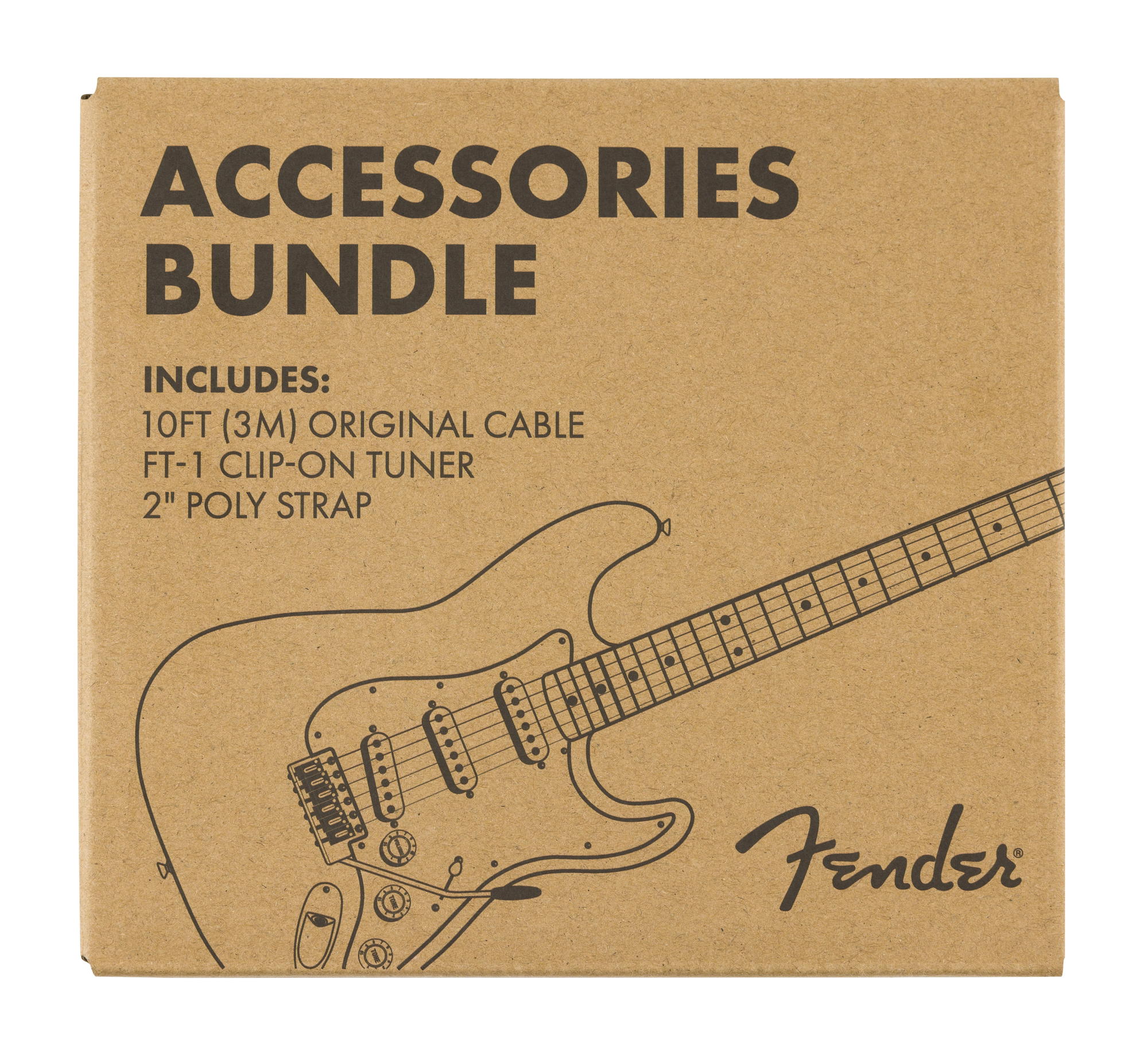 FENDER PACK CON CABLE AFINADOR Y CORREA