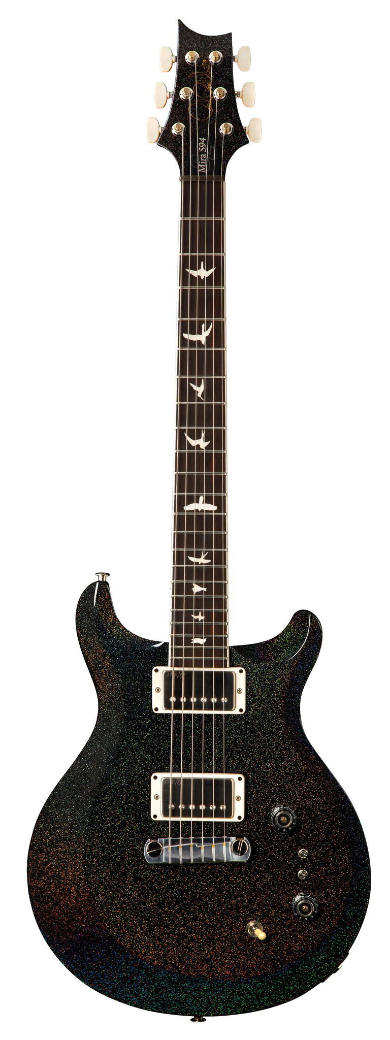 PRS GUITARS S2 MIRA 594 BLACK RAINBOW HOLOFLAKE