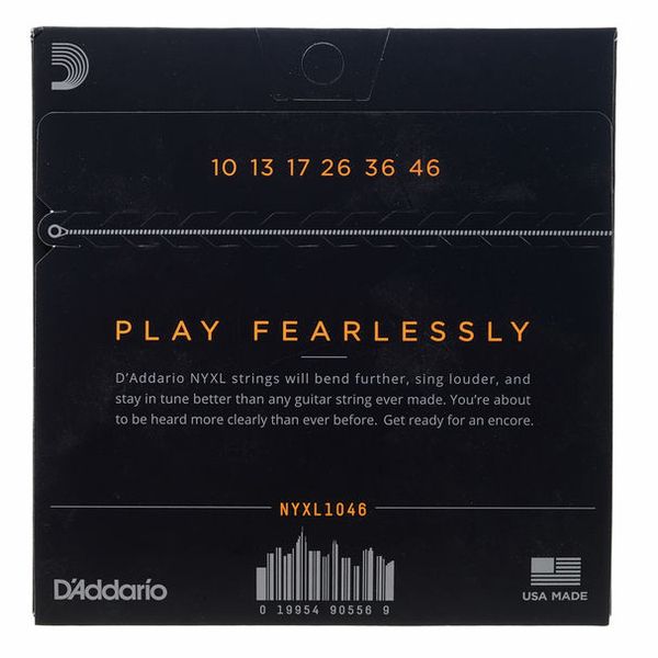 D'Addario NYXL1046, Cuerdas de guitarra eléctrica