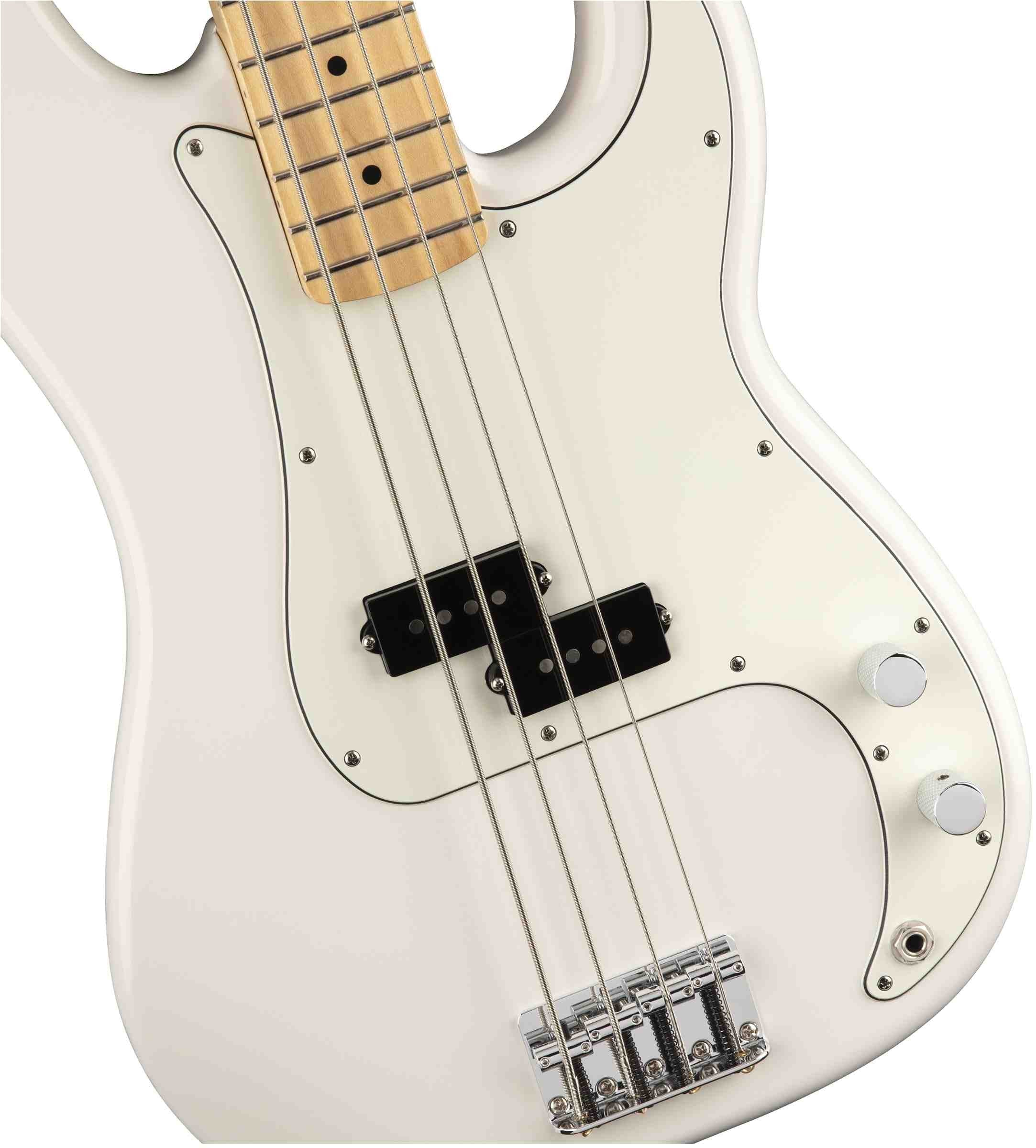 FENDER PLAYER PRECISION BASS POLAR WHITE MP