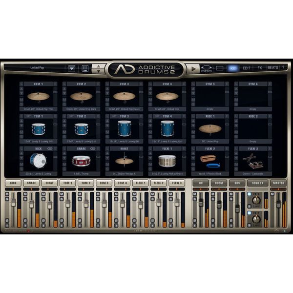 Addictive Drums 2: Custom XL Collection