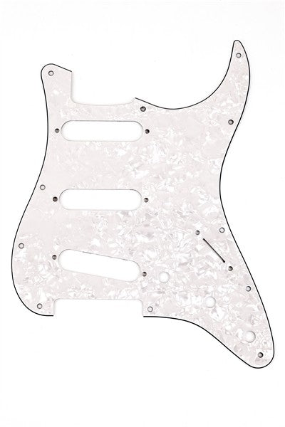 FENDER GOLPEADOR STRATO SSS BLANCO NACAR