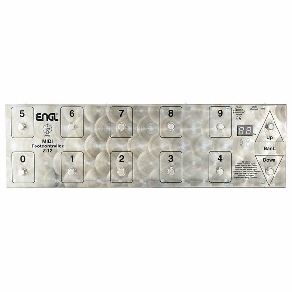 Engl Z-12 - Pedalera Midi