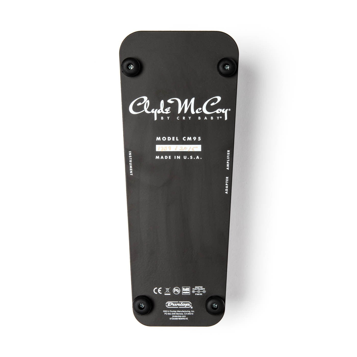 DUNLOP CRYBABY CLYDE MCCOY CM95
