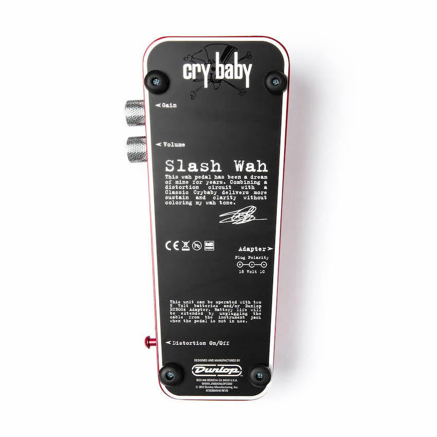 DUNLOP PEDAL GUITARRA  CRYBABY SW95 SLASH
