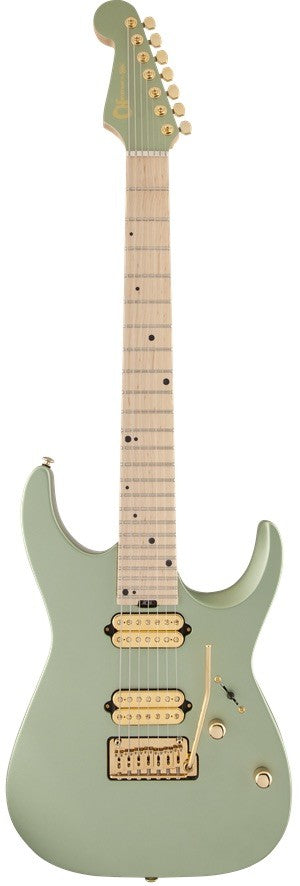 CHARVEL DK24-7 NOVA ANGEL VIVALDI SIGN SAGE GREEN 7 CUERDAS
