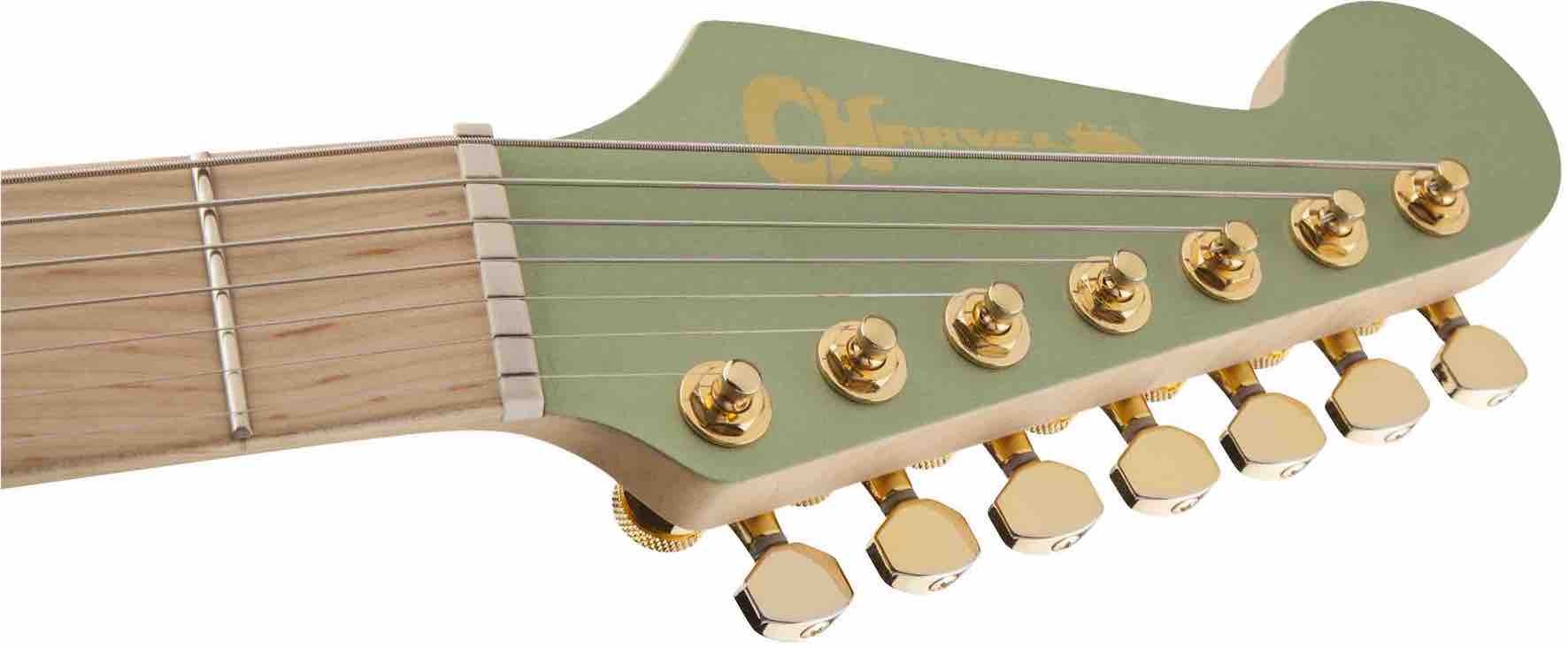 CHARVEL DK24-7 NOVA ANGEL VIVALDI SIGN SAGE GREEN 7 CUERDAS
