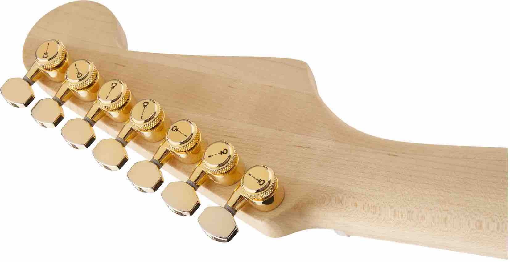 CHARVEL DK24-7 NOVA ANGEL VIVALDI SIGN SAGE GREEN 7 CUERDAS