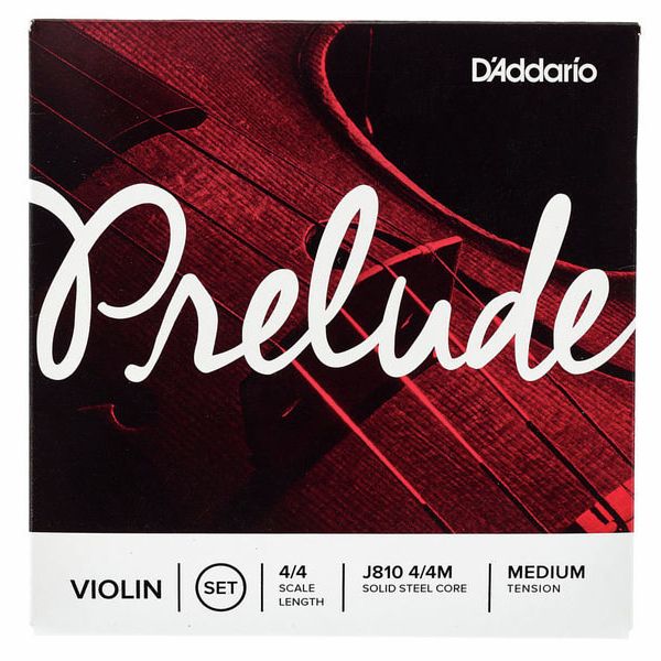 D'Addario Prelude, Cuerdas para violín, 4/4
